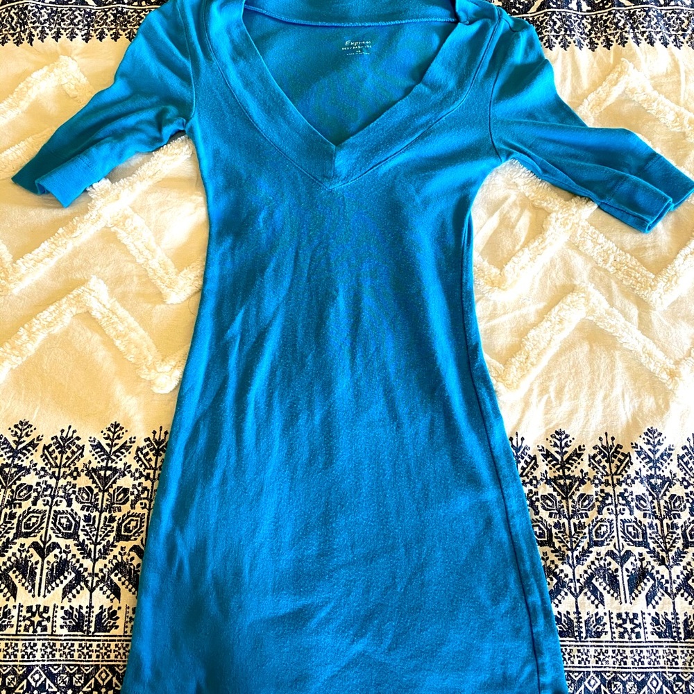 Express Sexy Basic V-Neck Tee